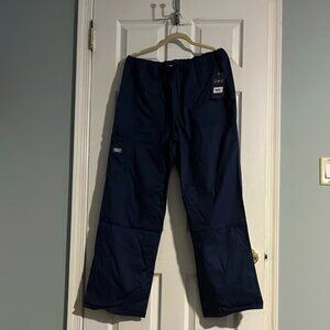 Cherokee Unisex Dark Blue Cargo Scrub Pants
